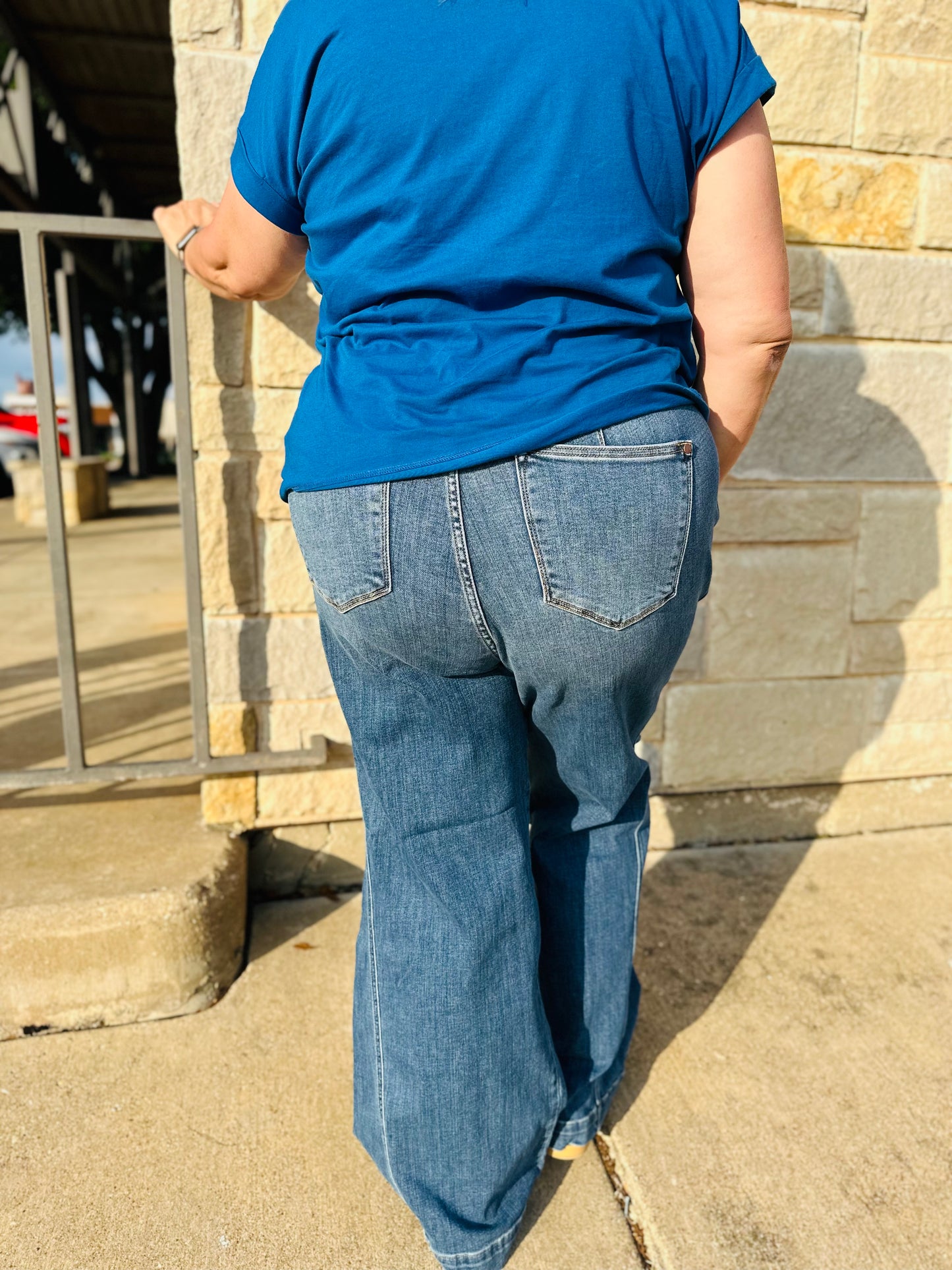 HIGH WAISTED TROUSER WIDE LEG
