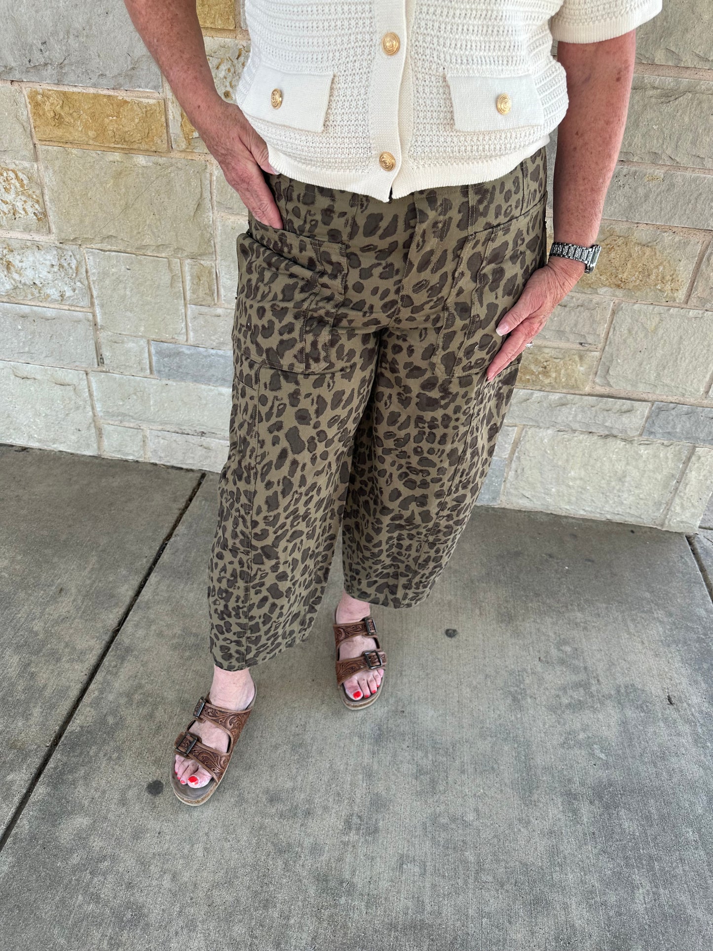 Leopard Balloon Pants