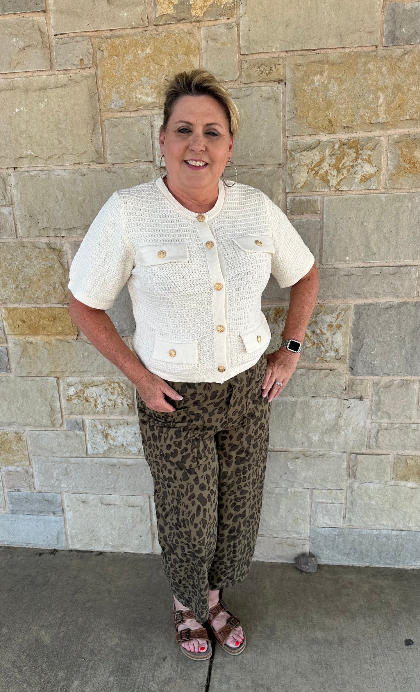 Leopard Balloon Pants