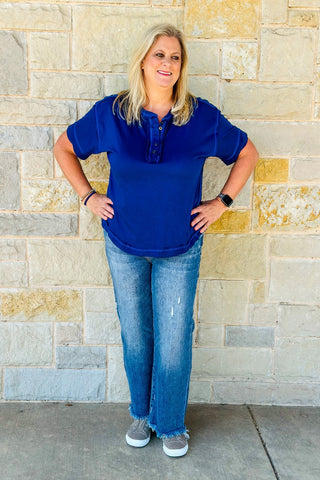 RISEN HIGH RISE STRAIGHT JEANS