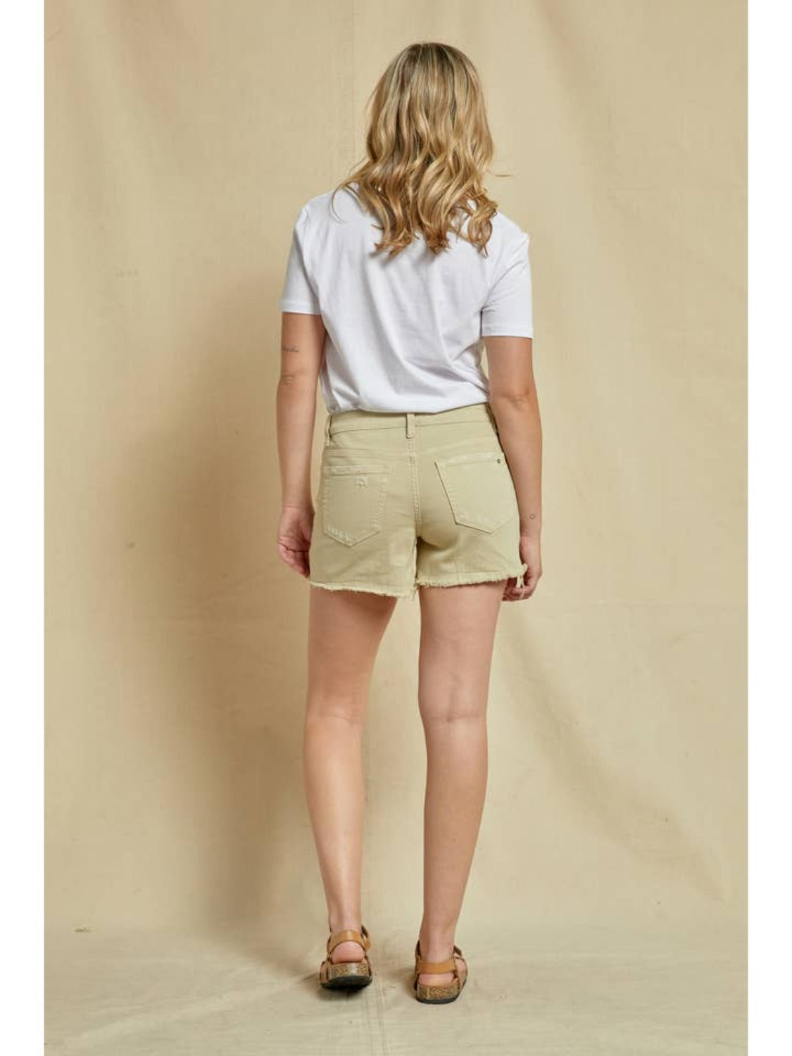 HIGH RISE MICA SHORTS