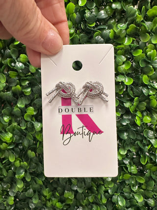Love Knot Stud Earrings