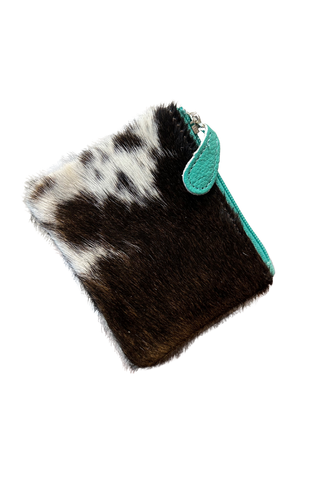 Cowhide Change Pouch