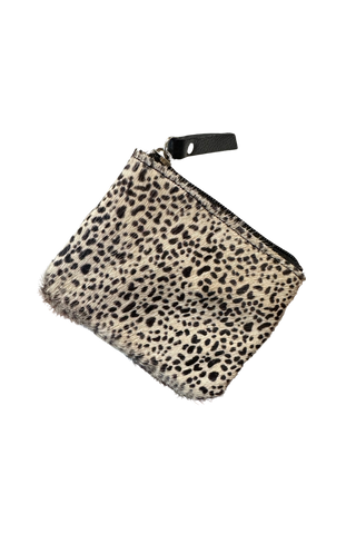 Cowhide Change Pouch