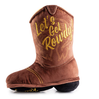 Diggity Dog Brown Cowboy Boot