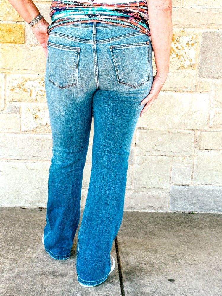 Judy Blue Mid Rise Vintage Bootcut