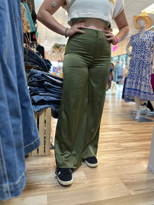 Wide-Leg Trousers