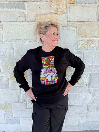 Nutcracker Emblished Sweatshirt