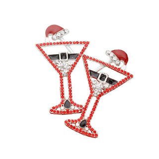 Christmas Cocktail Earrings