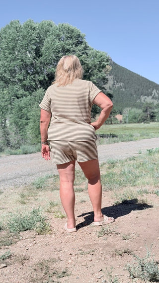 Sherry Textured Short Set - Double K Boutique, LLC