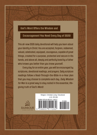 Daily Wisdom for Men 2026 Devotional