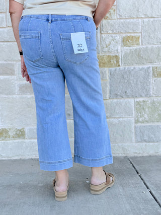 Mica Super High Rise Wide Crop