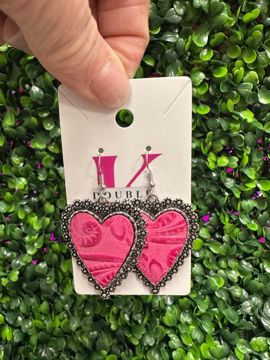 Western Heart Earrings