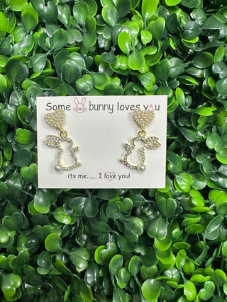 Bunny Dangling Earrings