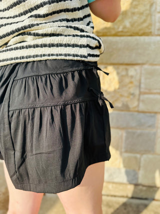 Bow Tiered Shorts