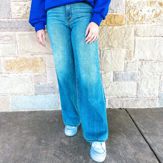 HW Vintage Wash Retro Wide Leg