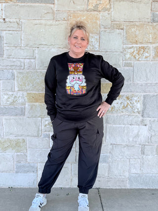 Nutcracker Emblished Sweatshirt