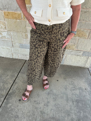 Leopard Balloon Pants