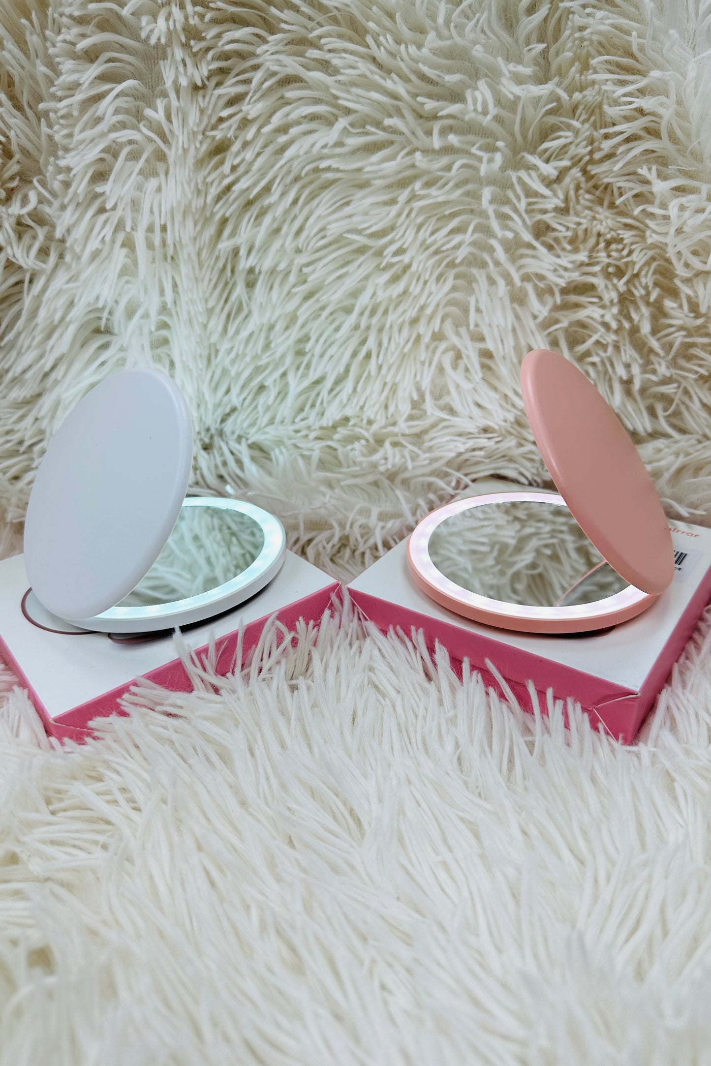 Double Take LED Compact Mirror