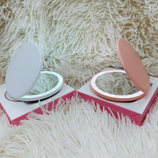 Double Take LED Compact Mirror