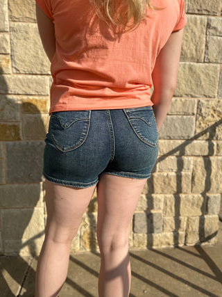 Judy Blue HW Shield Back Pocket Shorts