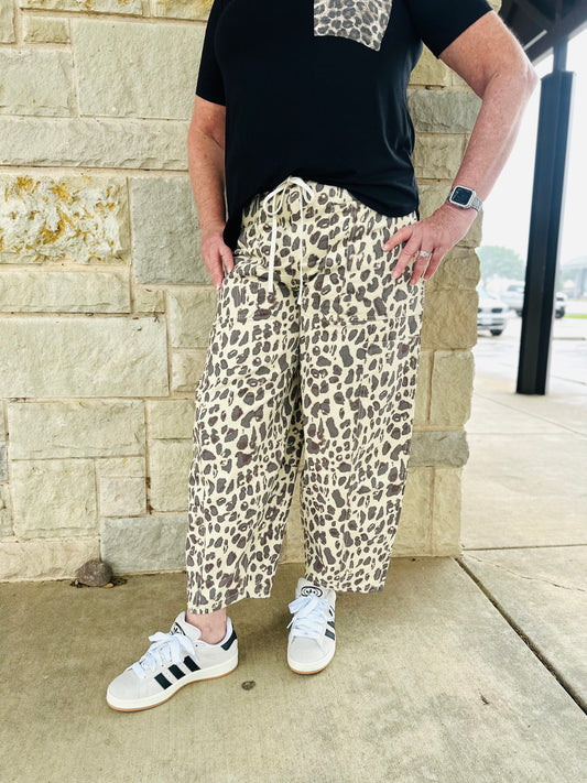Leopard Balloon Pants