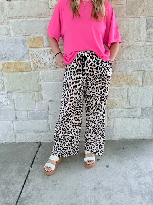leopard print pants 
