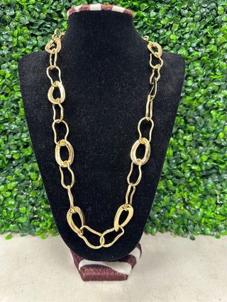 Long Big Loop Necklace - Double K Boutique, LLC