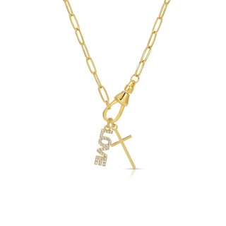 Faith + Love Pendant Necklace