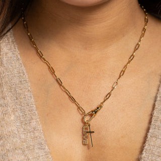 Faith + Love Pendant Necklace