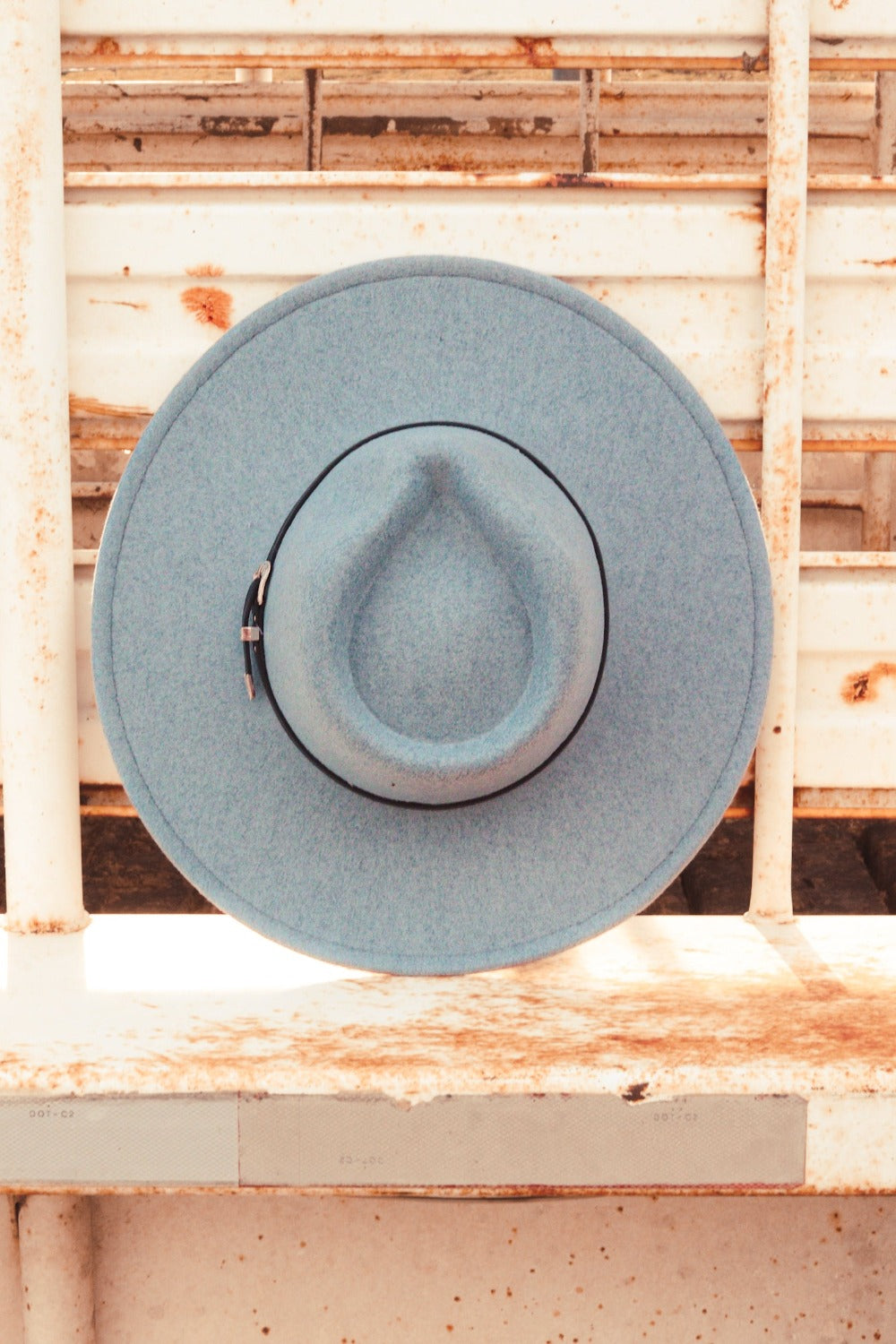 Western Heathered Wide Brim Rancher Hat