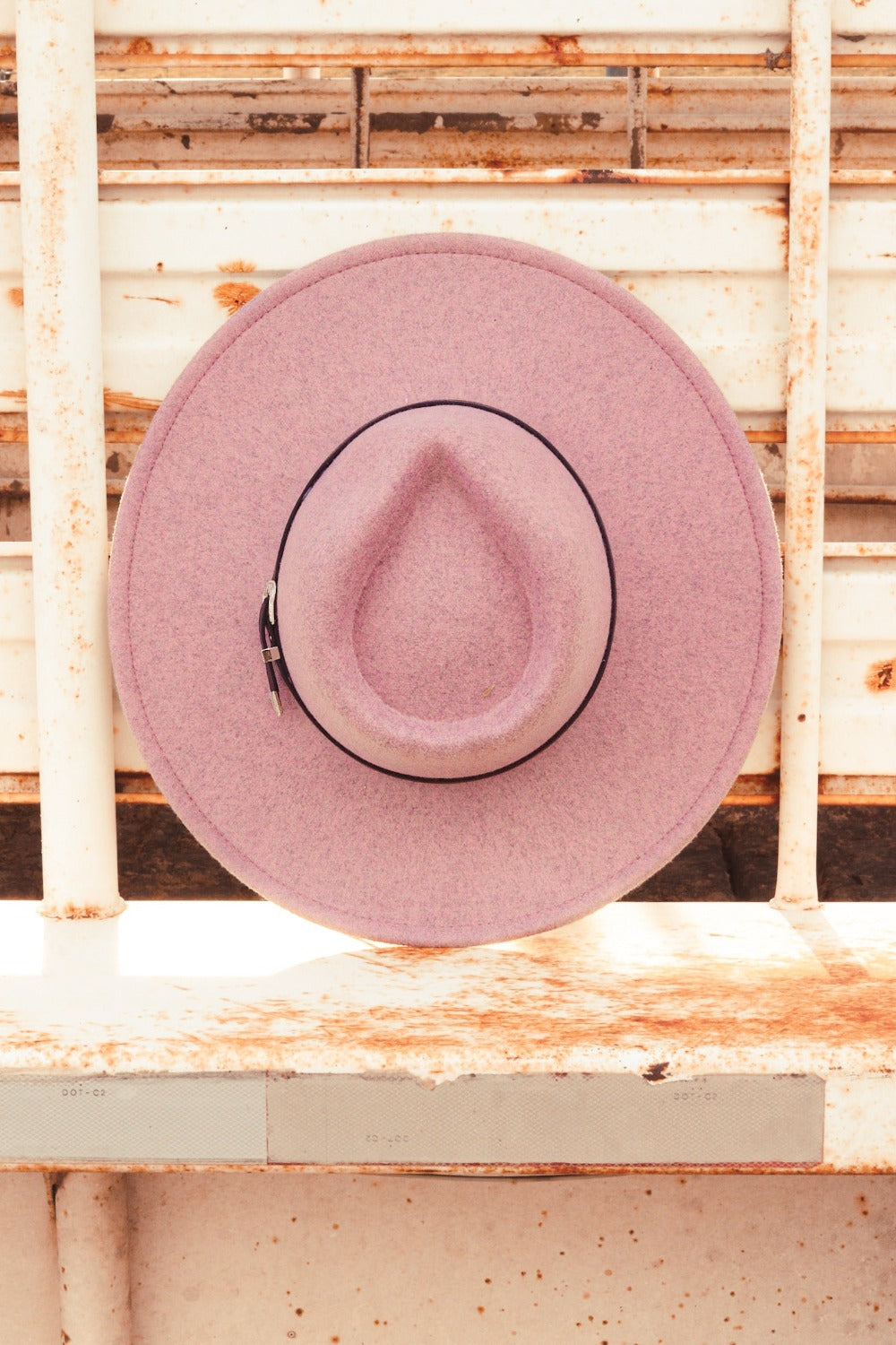 Western Heathered Wide Brim Rancher Hat