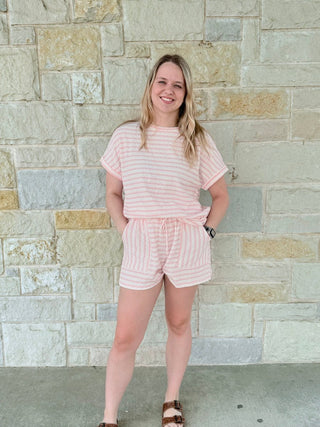 Sweet Caroline Breezy Top & Short Set - Double K Boutique, LLC