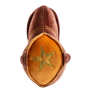 Diggity Dog Brown Cowboy Boot