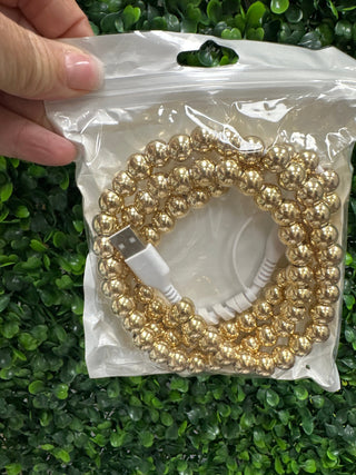 beaded phone charger