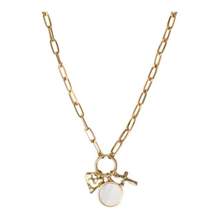 3 Charm Sentiment Necklace