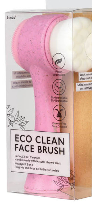 Lindo Eco Clean Face Brush: Pink