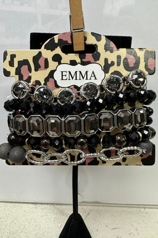 CRYSTAL STACKED BRACELET