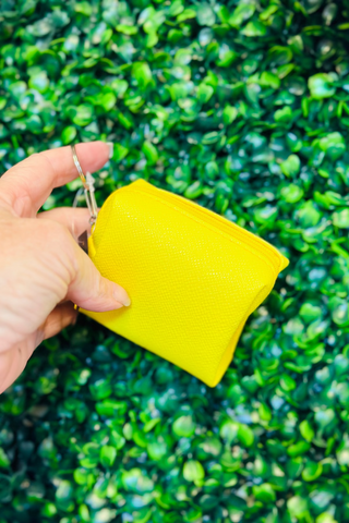 neon coin purse