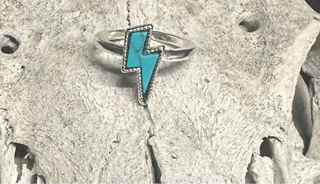 Strike of Turquoise Ring - Double K Boutique, LLC