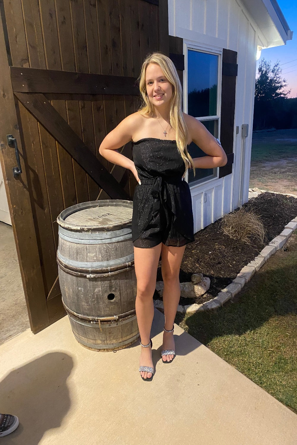 Ashlyn's Shimmery Romper