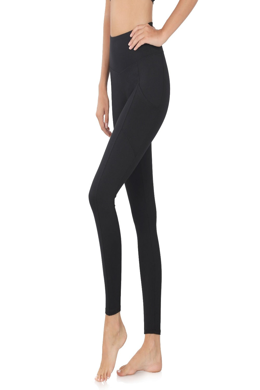 Brussed Microfiber FUll Length Leggings