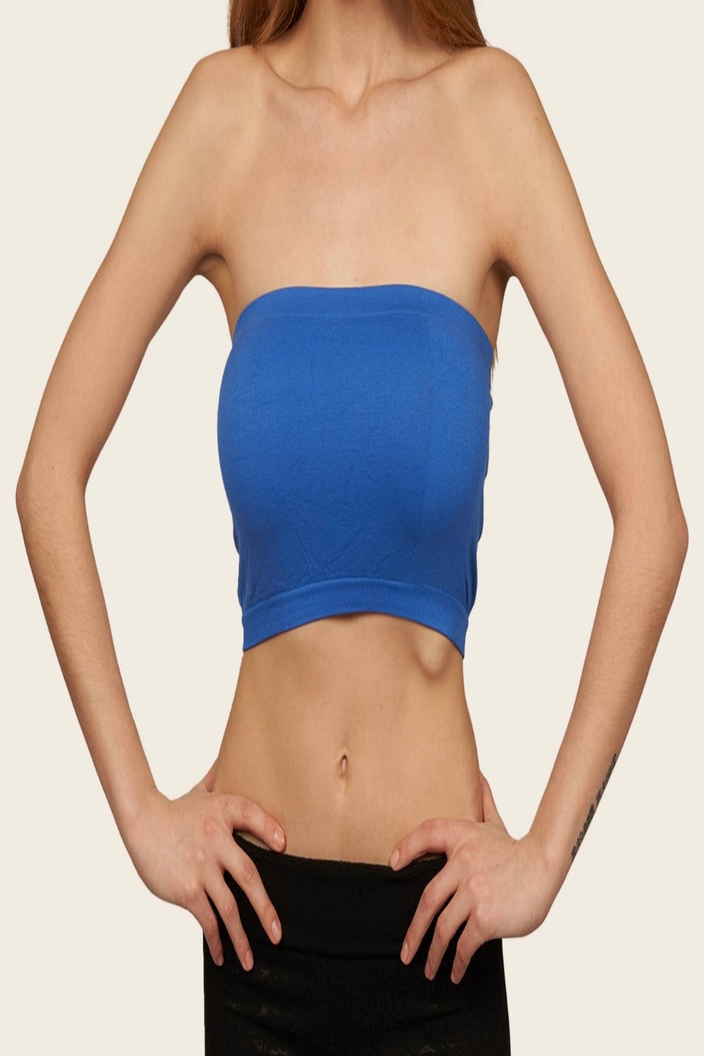 Bandeau Removable Padded Fashion Bralette Tank Sports Bra