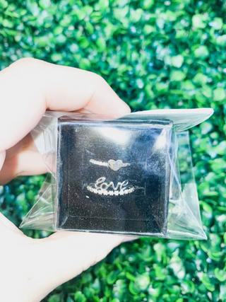 Double Pack Silver Rings